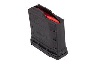 5-round short action magazine with high visibility follower.